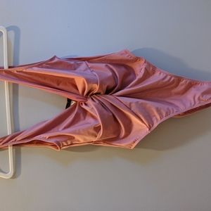 Rouched one piece swimsuit